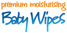 Premium moisturising baby wipes