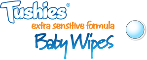 Tushies extra sensitive formula baby wipes